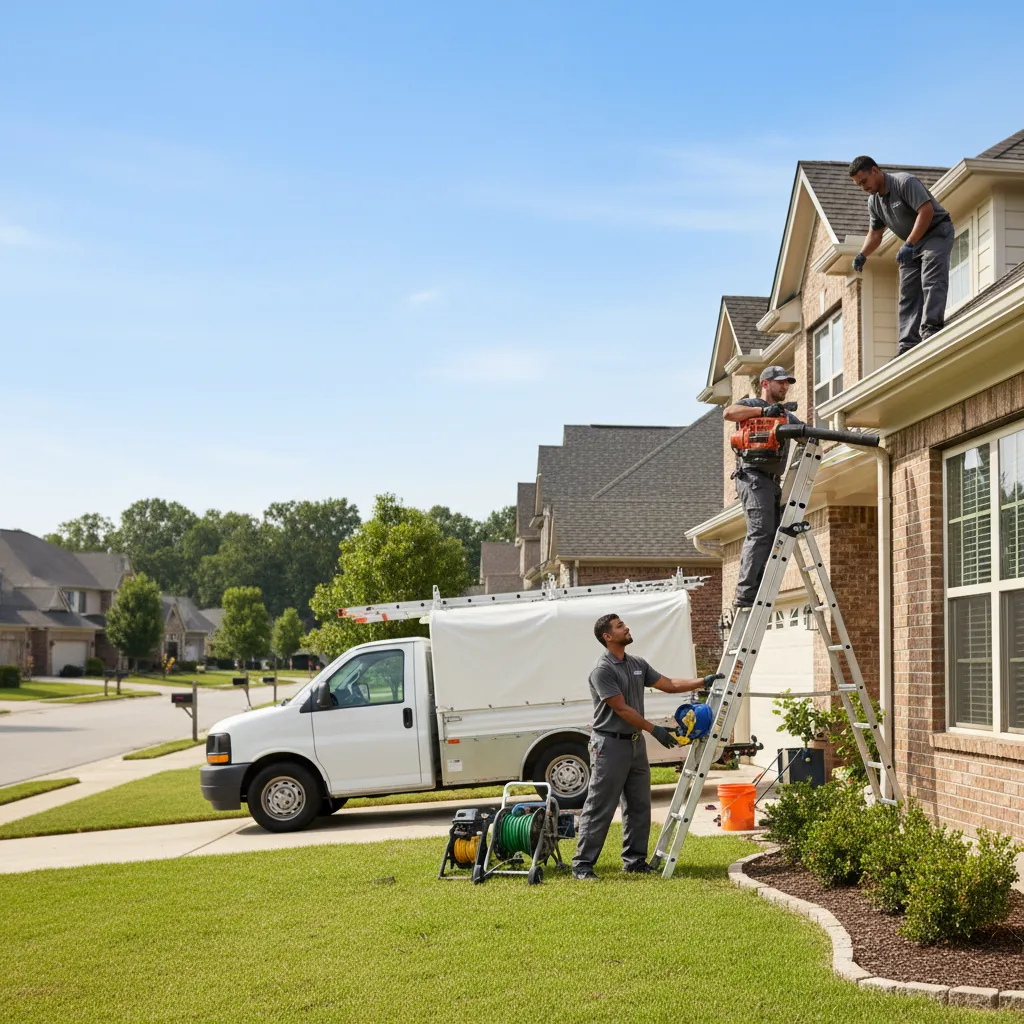Home Gutter Service in Meyersville, TX near me